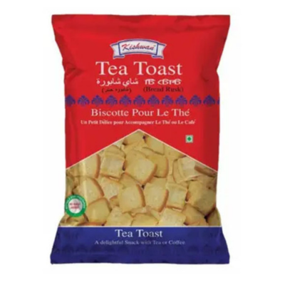 Kishwan Tea Toast Biscuit কিষোয়ান টি টোস্ট বিস্কুট 190gm, Code 409