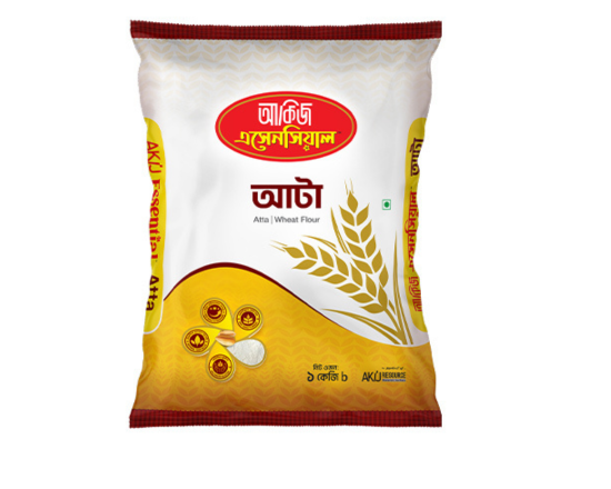 Akij Essential Atta আকিজ আটা 1 Kg, Code 47.79