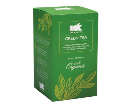 Kazi & Kazi Organic Green Tea Bag, 60gm