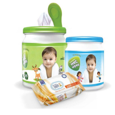 Baby wipes, Diaper